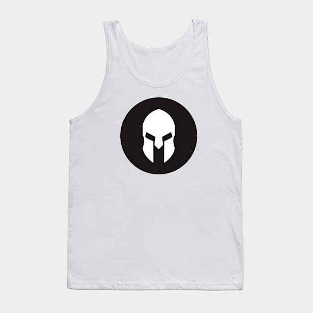 sparta mask design Tank Top by DAVINCIOO